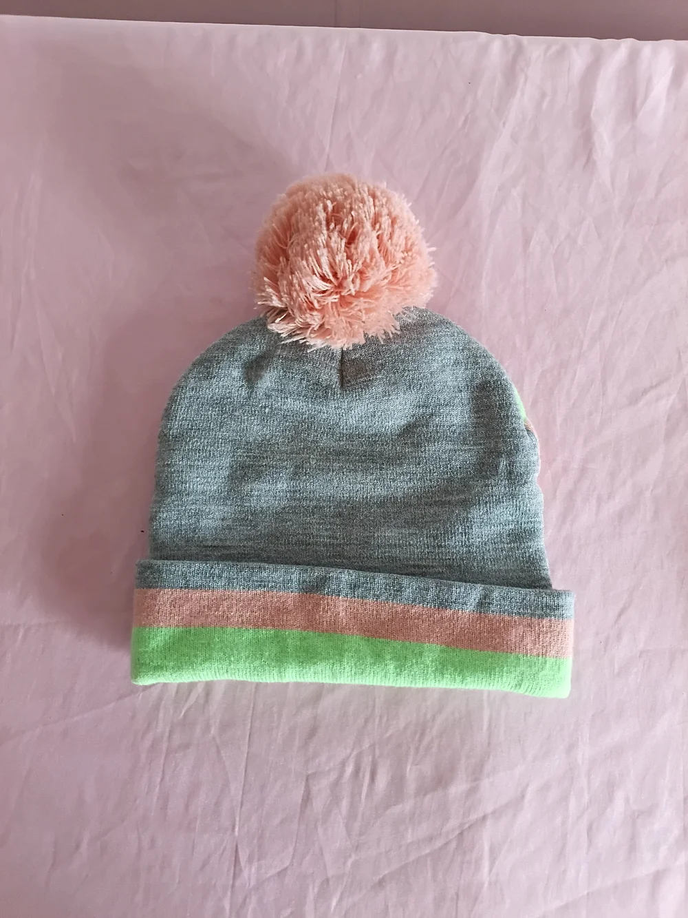 Star Wars Baby Grogu Yoda Mandalorian Grey Winter Beanie With Gloves One Size